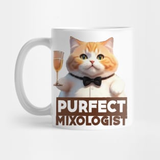 Just a Purrfect Mixologist Cat Mug